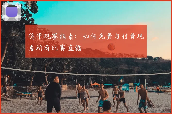 德甲观赛指南:如何免费与付费观看所有比赛直播